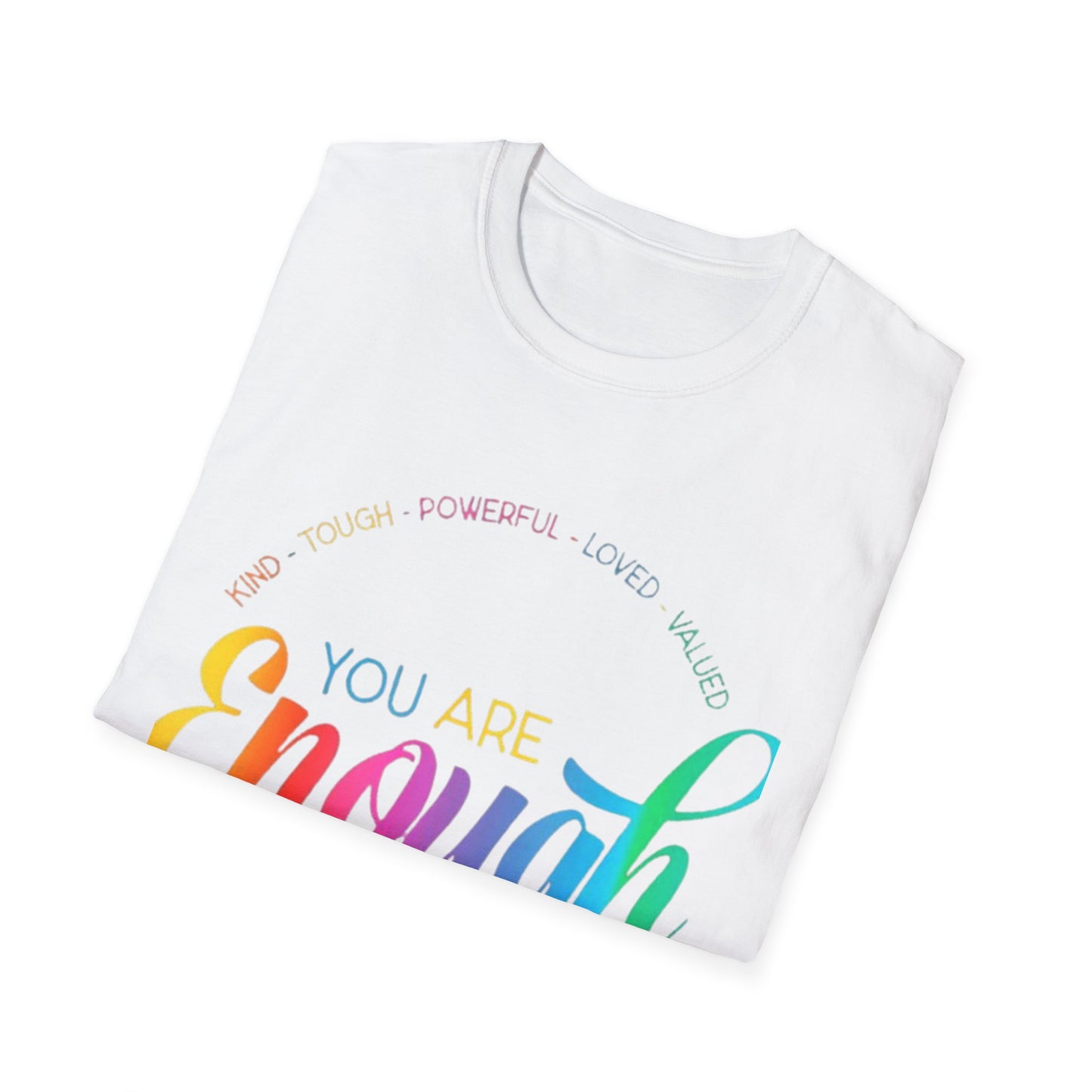 You Are Enough Tee Printify T-Shirt Rhythm & Drip Apparel