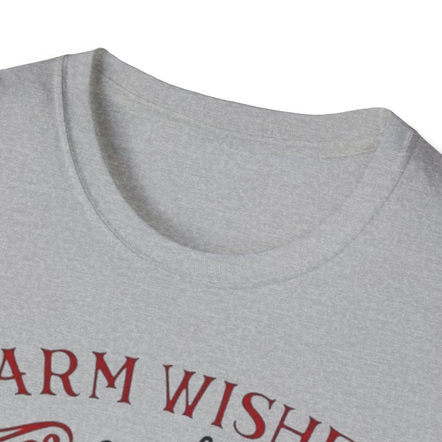 Winter- Warm Wishes Snowman Kisses T-Shirt Printify T-Shirt Rhythm & Drip Apparel