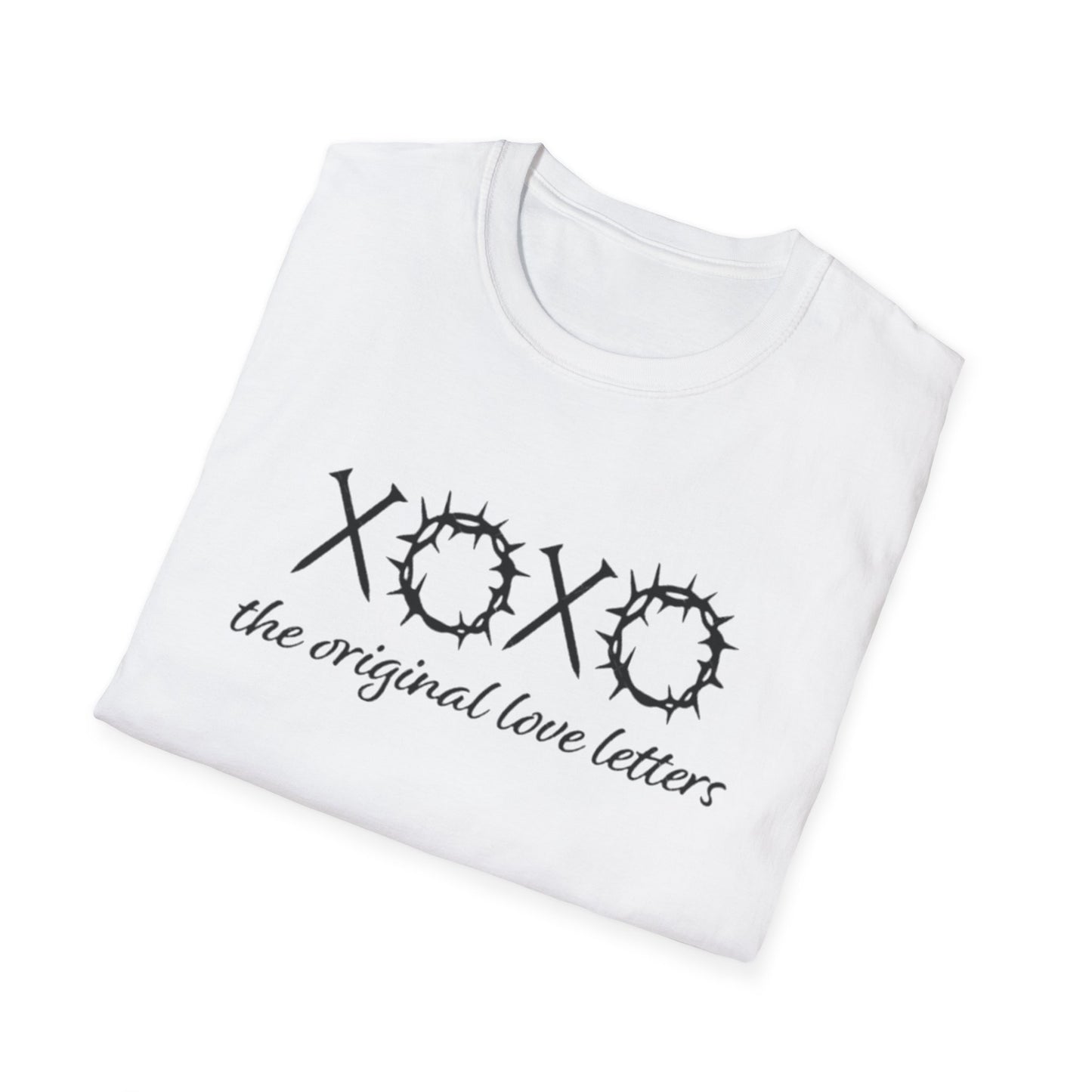 XOXO Love Letters Christian T-Shirt Printify T-Shirt Rhythm & Drip Apparel