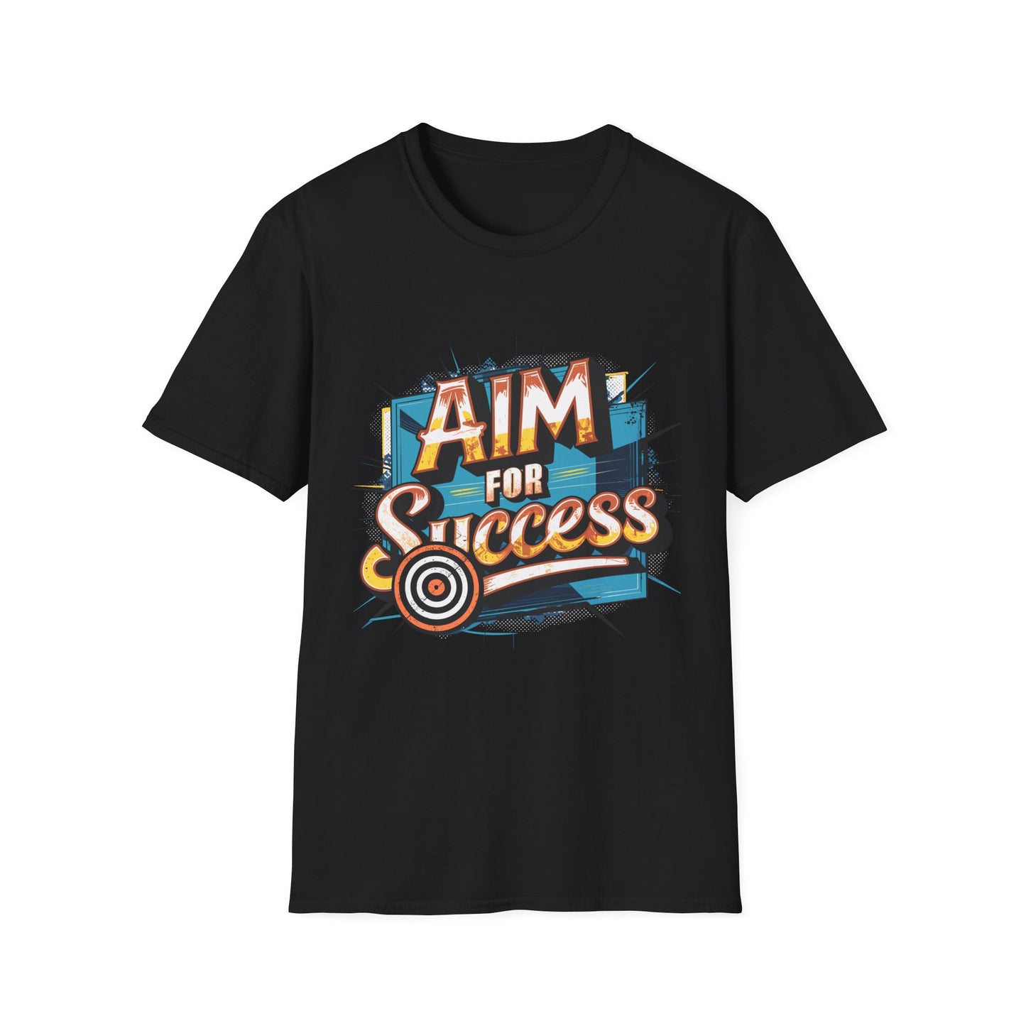 Aim for Success T-Shirt Black Printify T-Shirt Rhythm & Drip Apparel