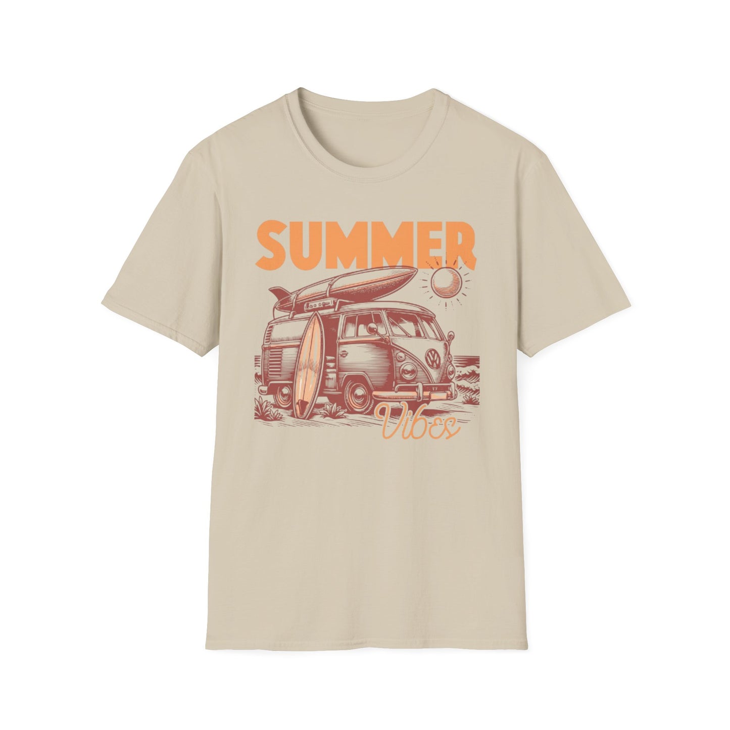 Summer- Summer Vibes T-Shirt Sand Printify T-Shirt Rhythm & Drip Apparel
