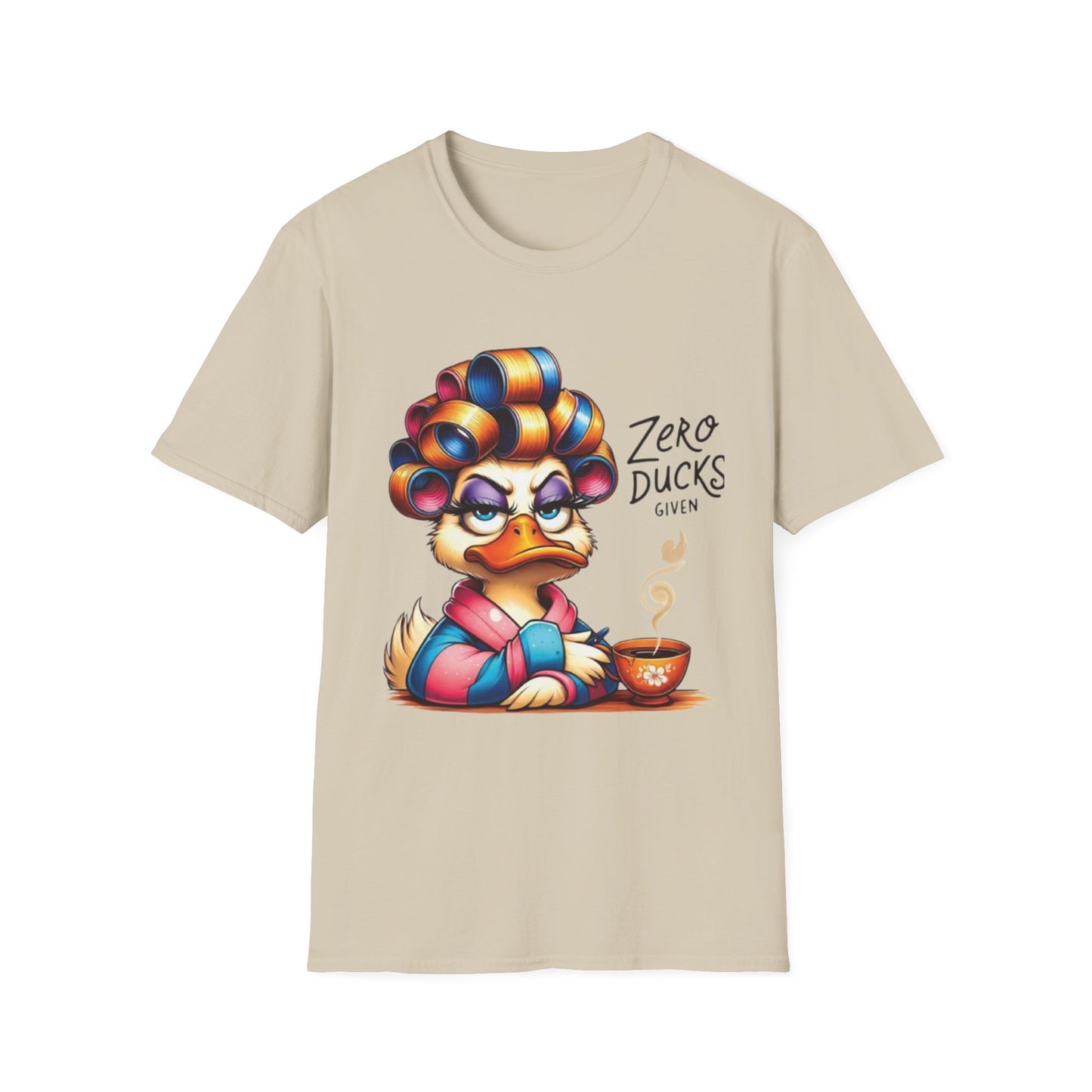Zero Ducks Given Tee Sand Printify T-Shirt Rhythm & Drip Apparel