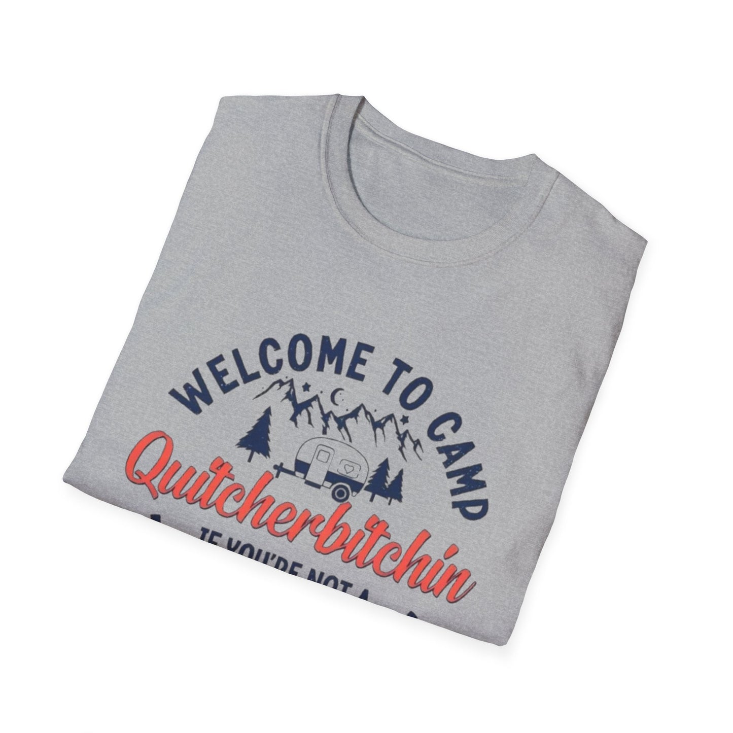 Welcome to Camp T-Shirt Printify T-Shirt Rhythm & Drip Apparel