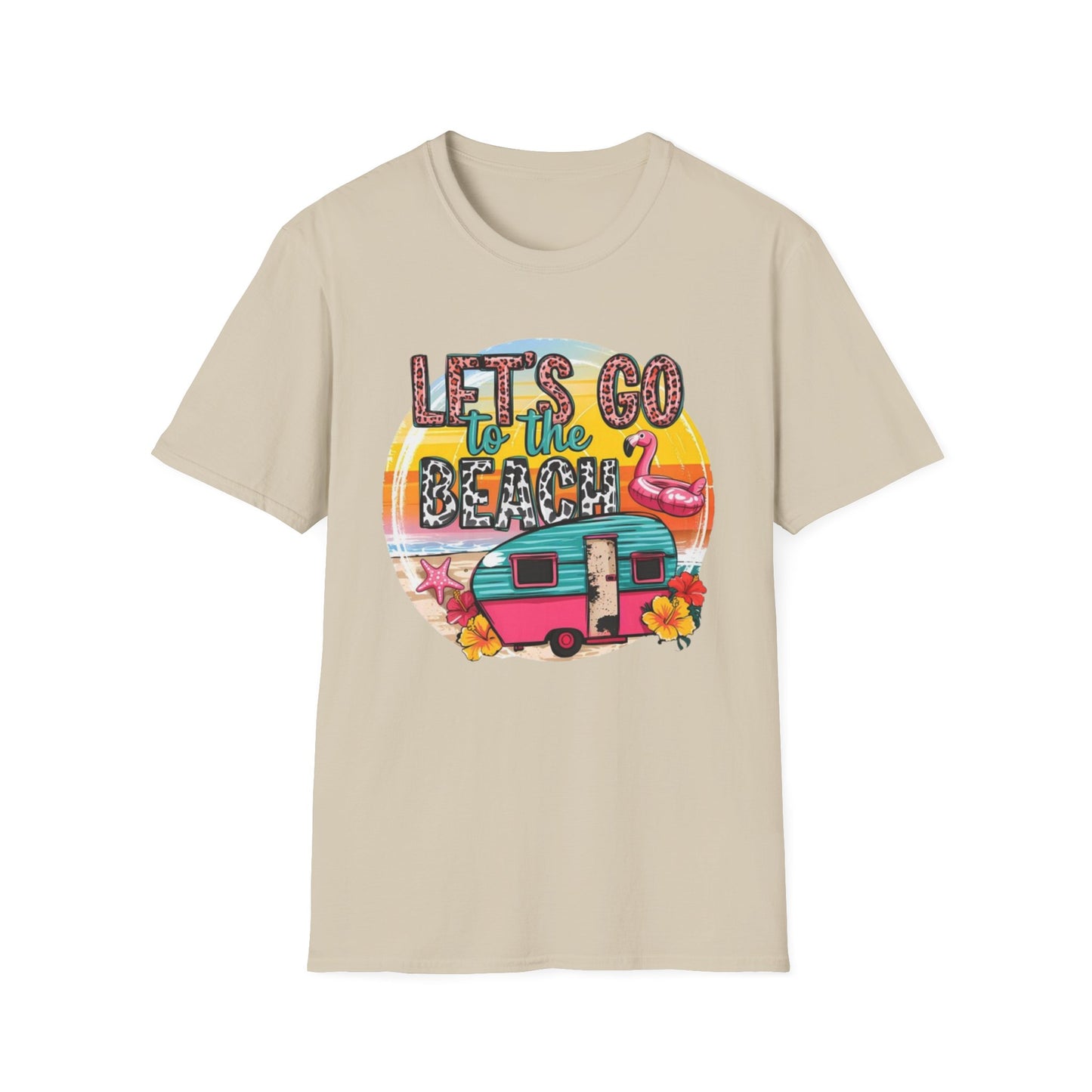 Summer- Beach Vibes T-Shirt Sand Printify T-Shirt Rhythm & Drip Apparel
