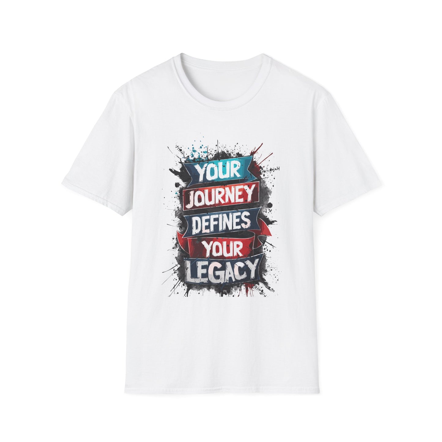 Your Journey Defines Your Legacy T-Shit White Printify T-Shirt Rhythm & Drip Apparel