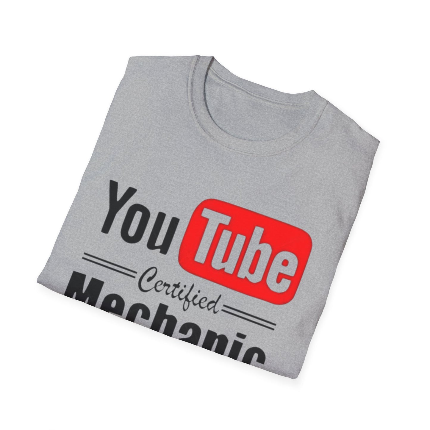 YouTube Certified Mechanic T-Shirt Printify T-Shirt Rhythm & Drip Apparel