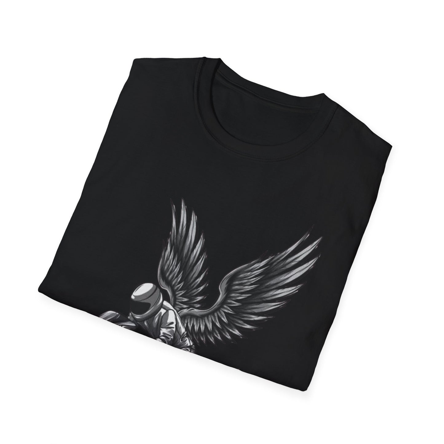 Wings of Freedom Motorbike T-Shirt Printify T-Shirt Rhythm & Drip Apparel