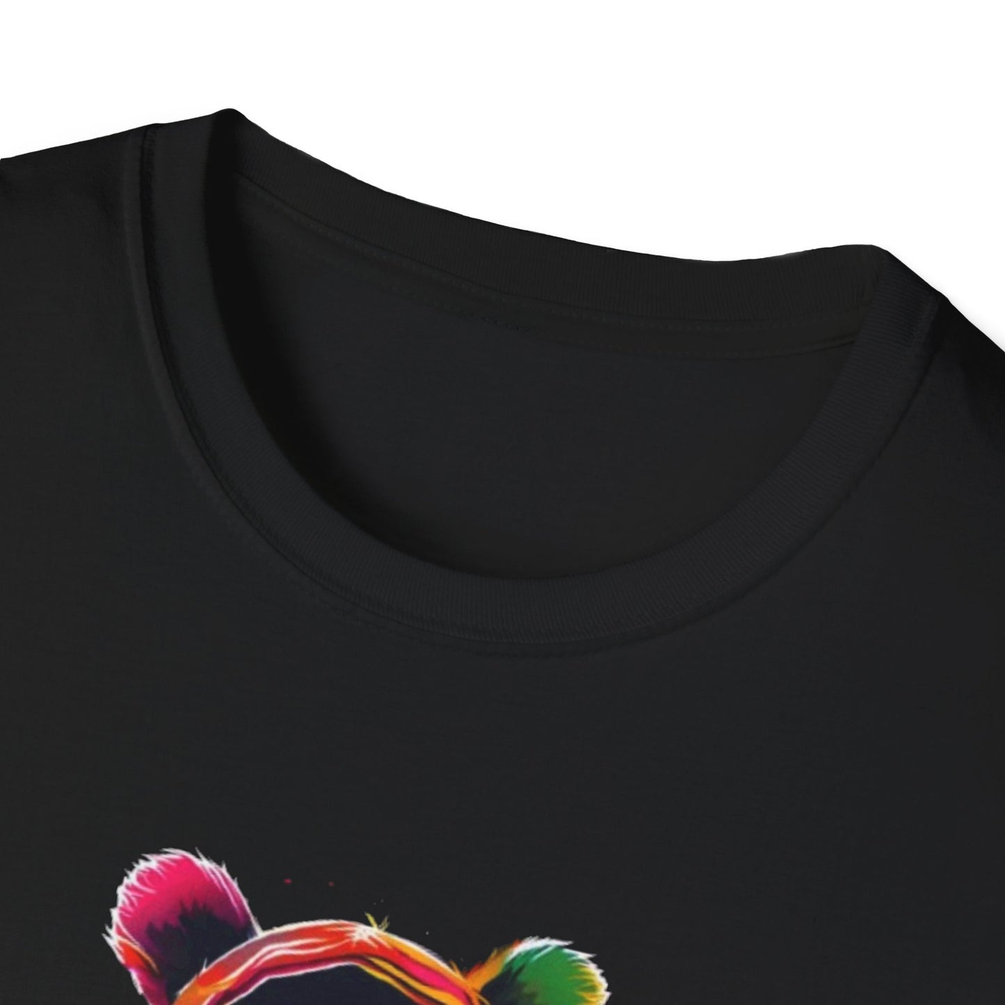 Colorful Bear Graphic T-Shirt Printify T-Shirt Rhythm & Drip Apparel