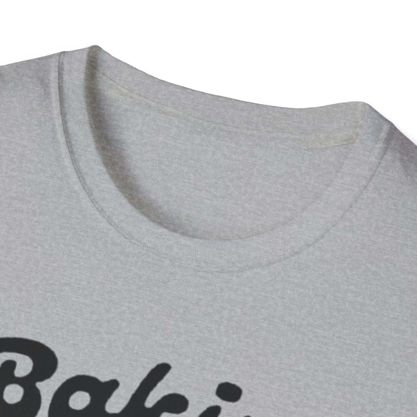 Funny Baking T-Shirt - 'Because Murder is Wrong' Unisex Softstyle Tee