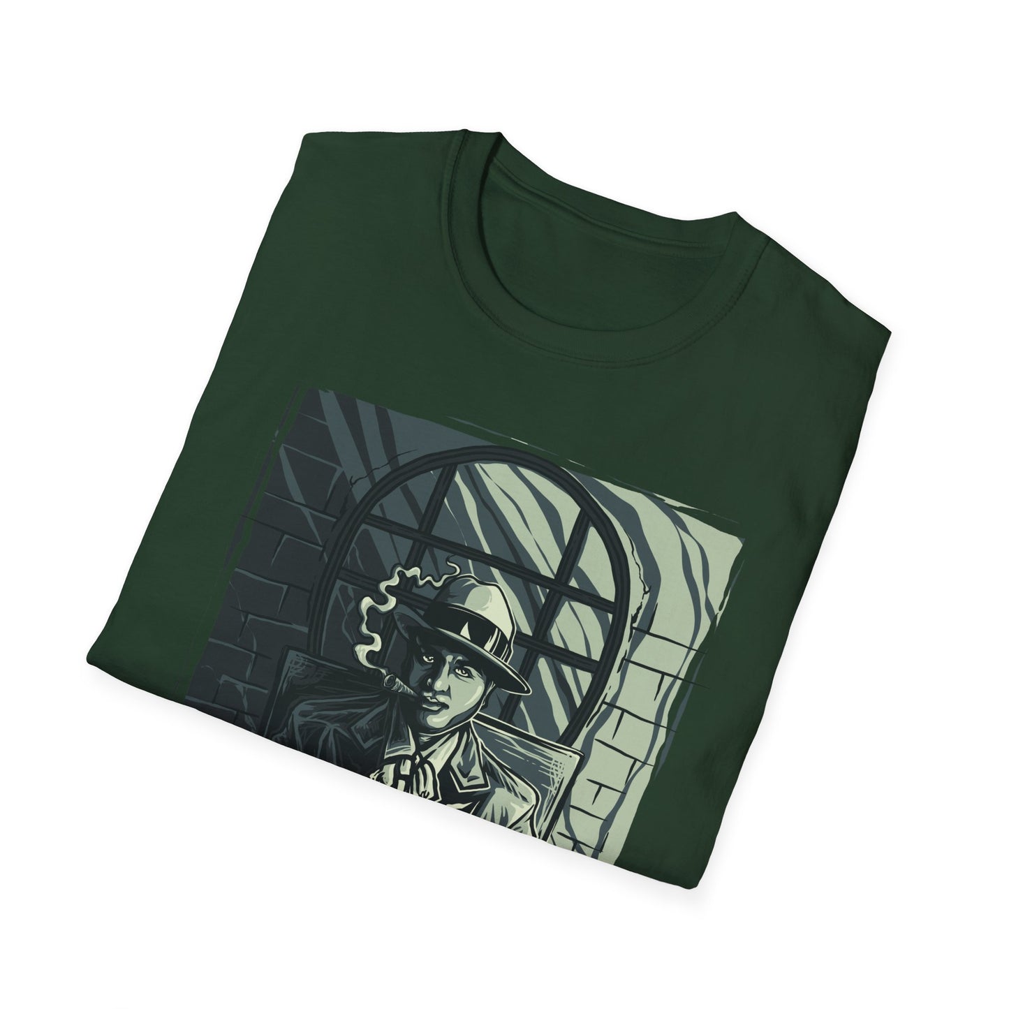 Vintage-Inspired Gangster T-Shirt Printify T-Shirt Rhythm & Drip Apparel