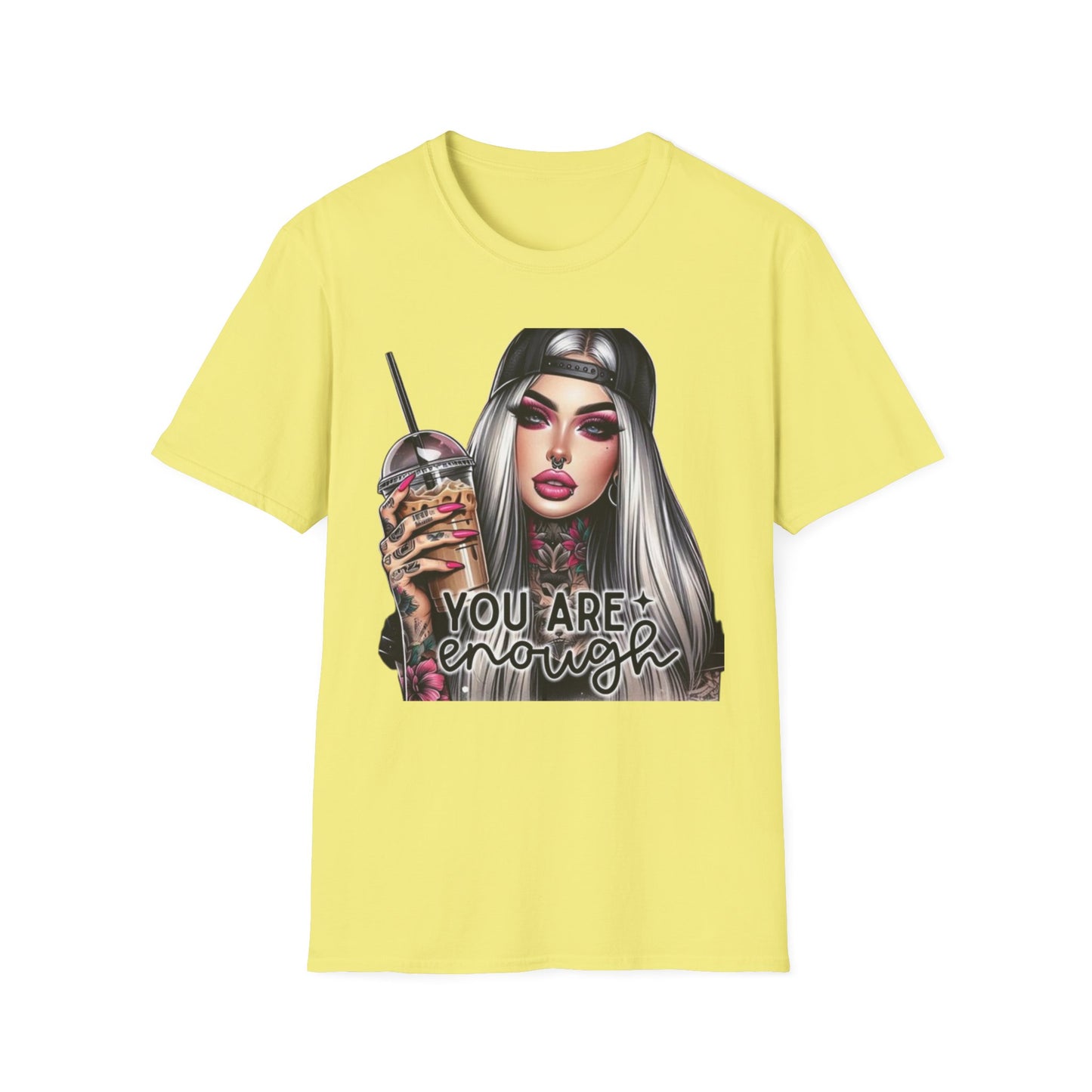 You Are Enough Shirt Cornsilk Printify T-Shirt Rhythm & Drip Apparel