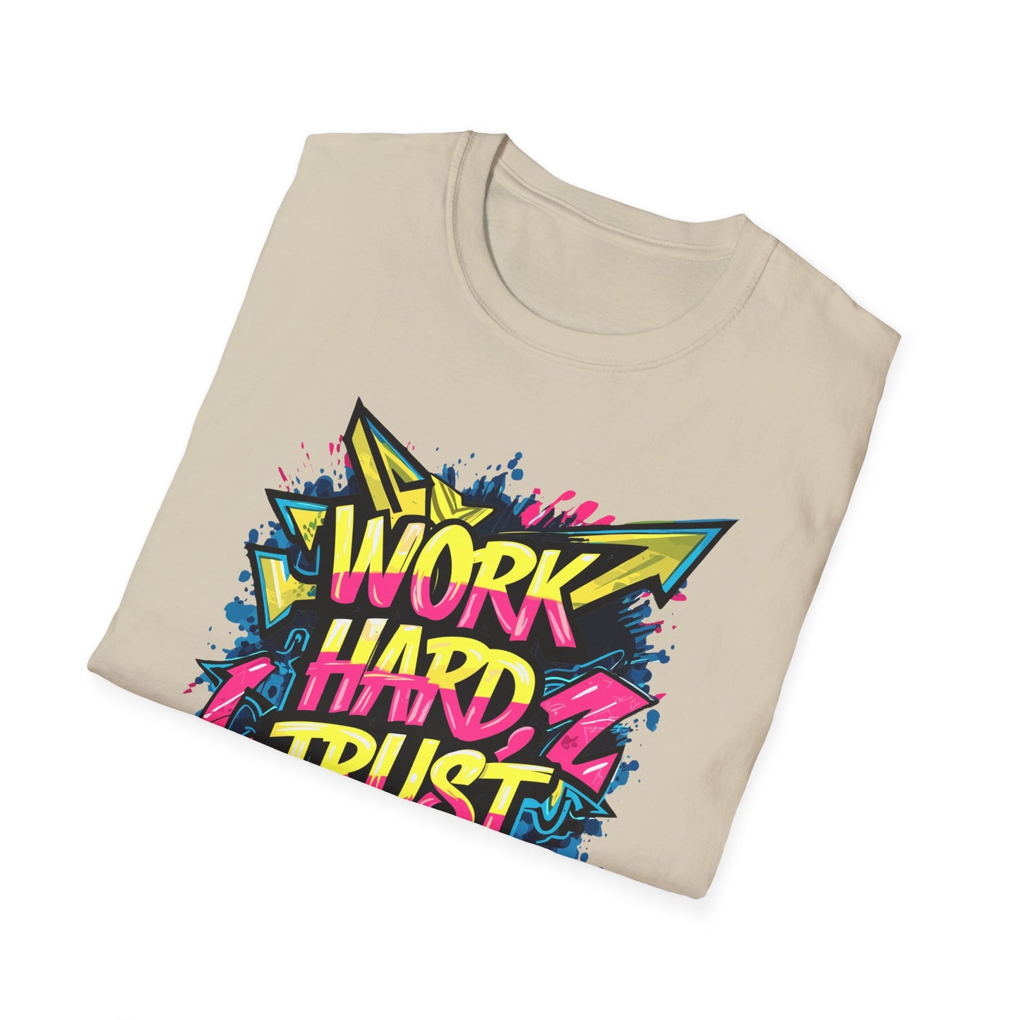 Work Hard Trust Yourself T-Shirt Printify T-Shirt Rhythm & Drip Apparel