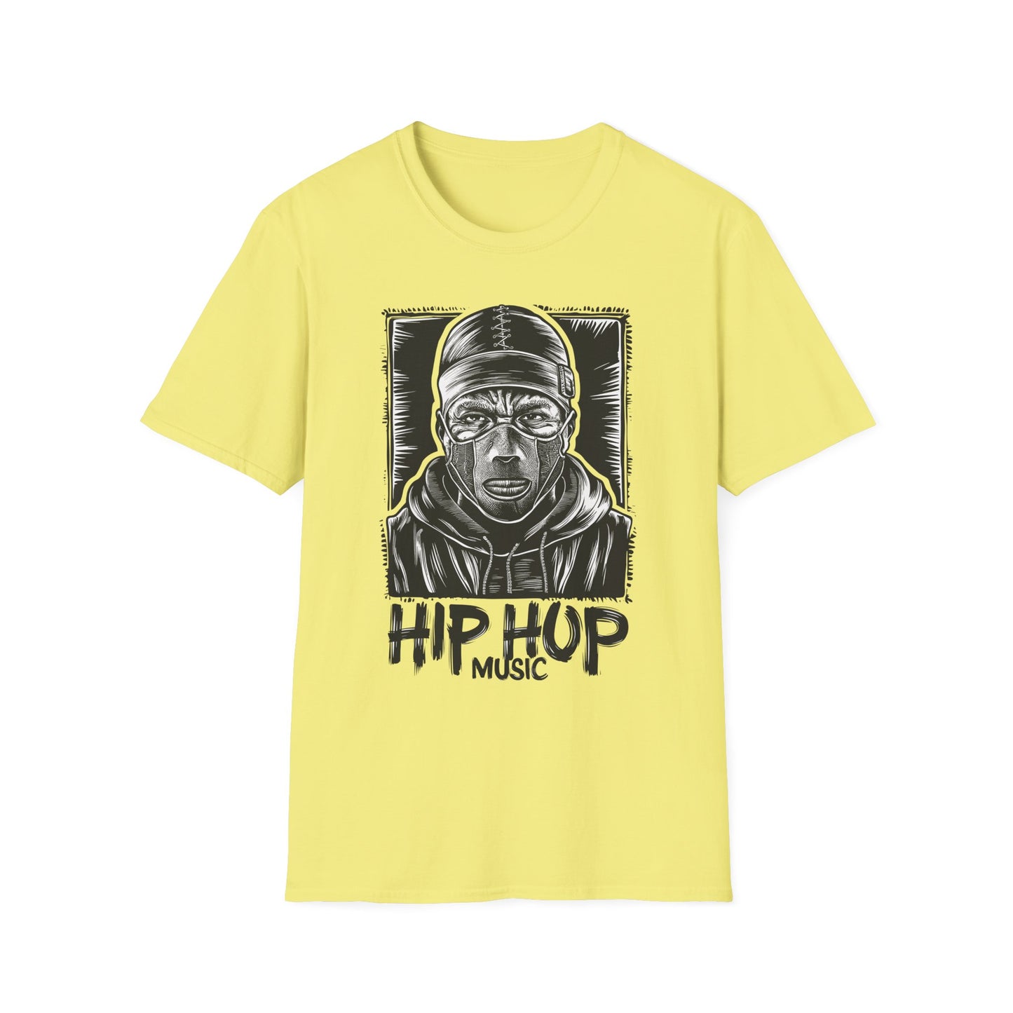 Hip Hop Music Graphic T-Shirt Cornsilk Printify T-Shirt Rhythm & Drip Apparel