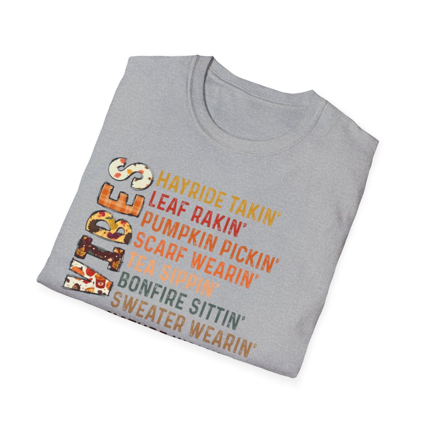 Fall- Fall Vibes T-Shirt Printify T-Shirt Rhythm & Drip Apparel