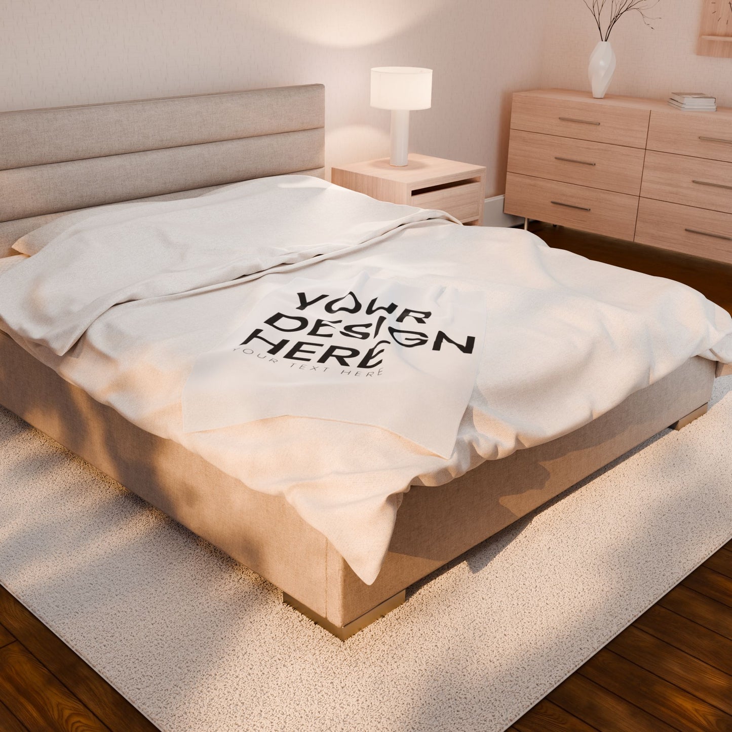 *Customizable Cozy Velveteen Plush Blanket | DO NOT CHECK OUT. EMAIL ME FIRST!! Rhythm & Drip All Over Prints Rhythm & Drip Apparel