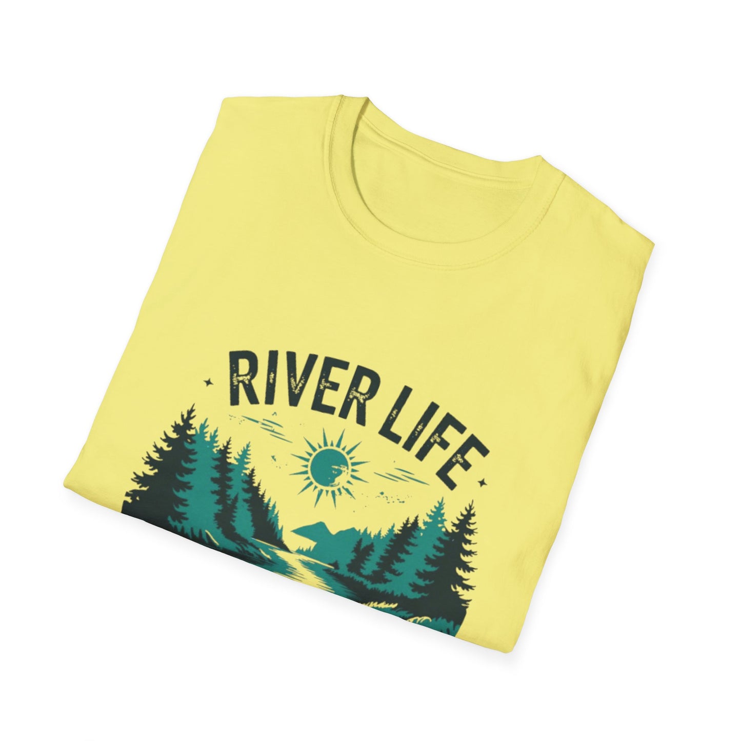 Summer- River Life Graphic T-Shirt Printify T-Shirt Rhythm & Drip Apparel