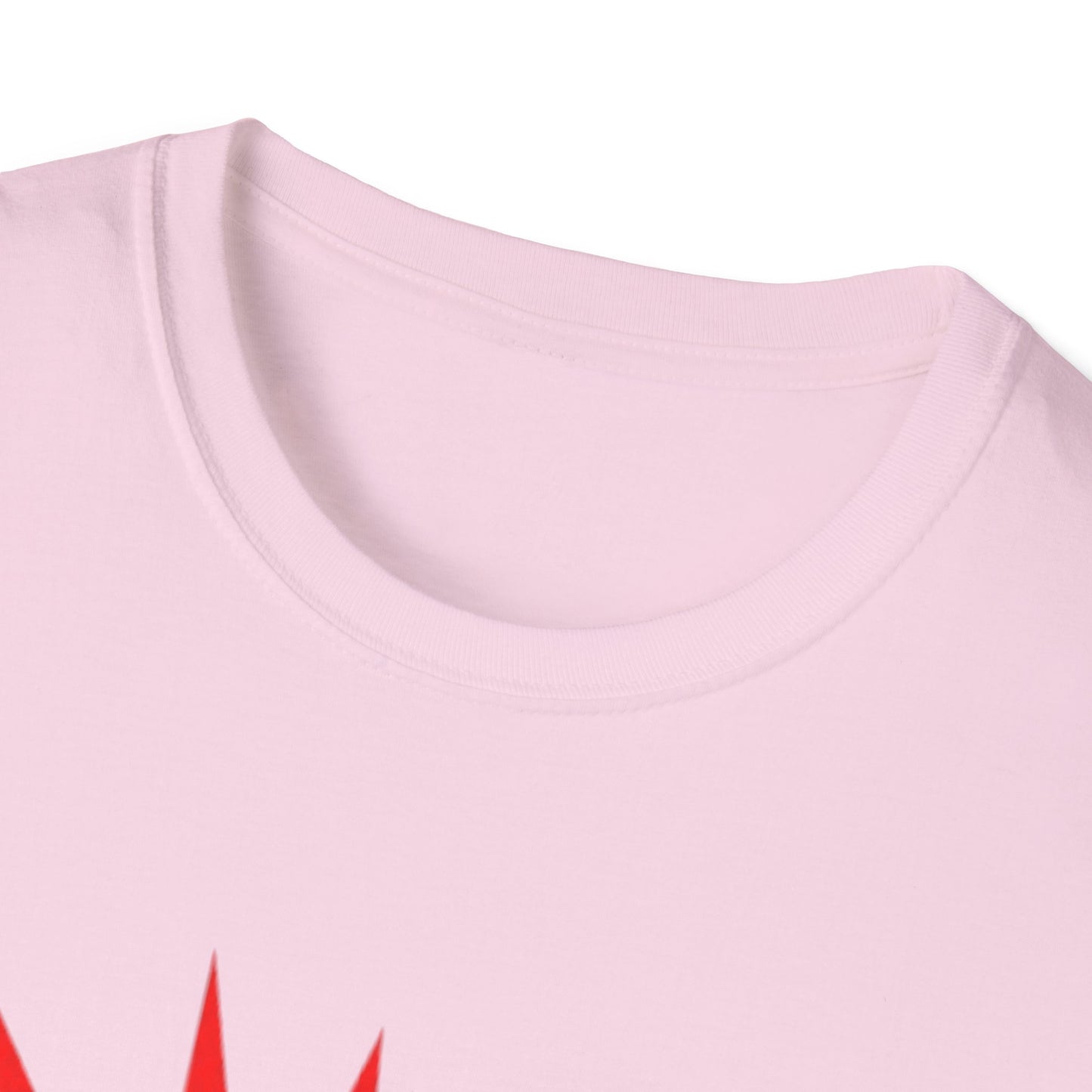 Ripped Edge Unisex Softstyle T-Shirt - Bold Graphic Tee for Punk Rock Enthusiasts