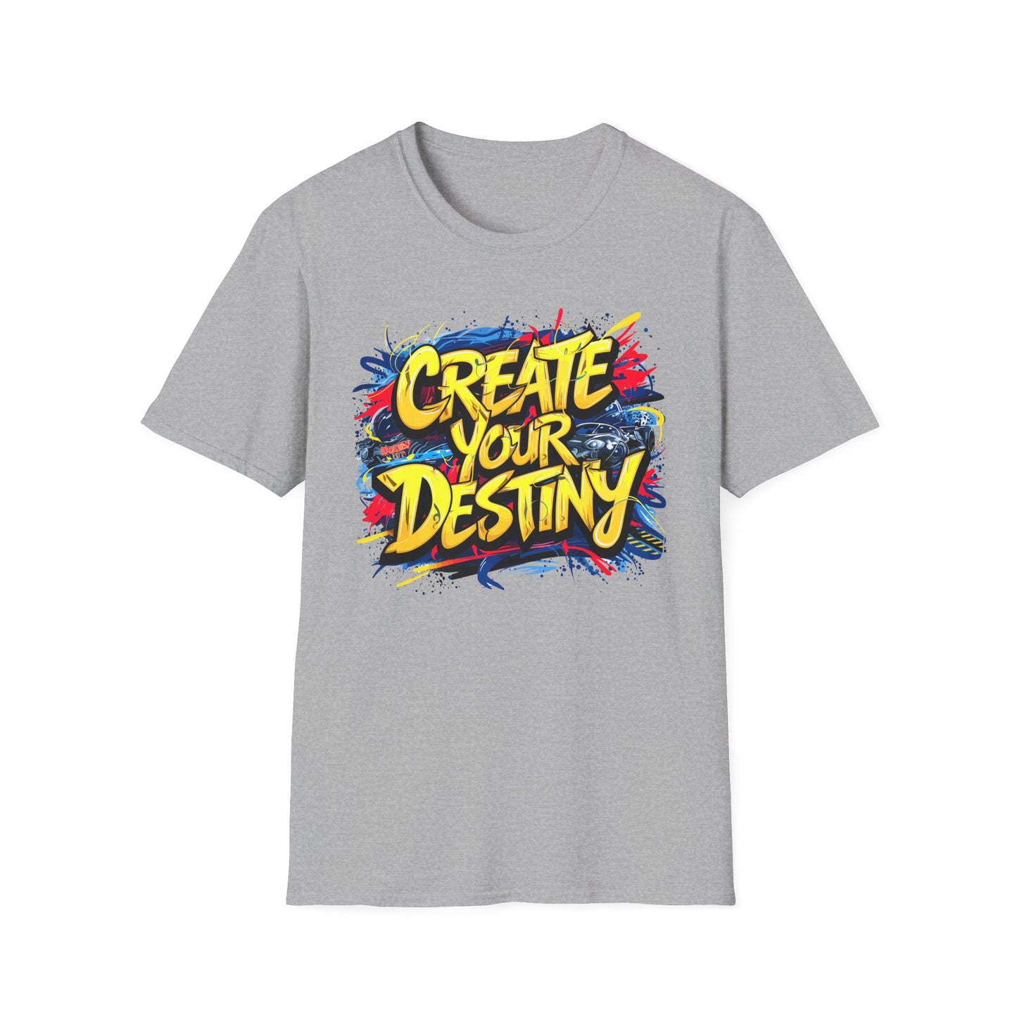 Create Your Destiny T-Shirt Sport Grey Printify T-Shirt Rhythm & Drip Apparel