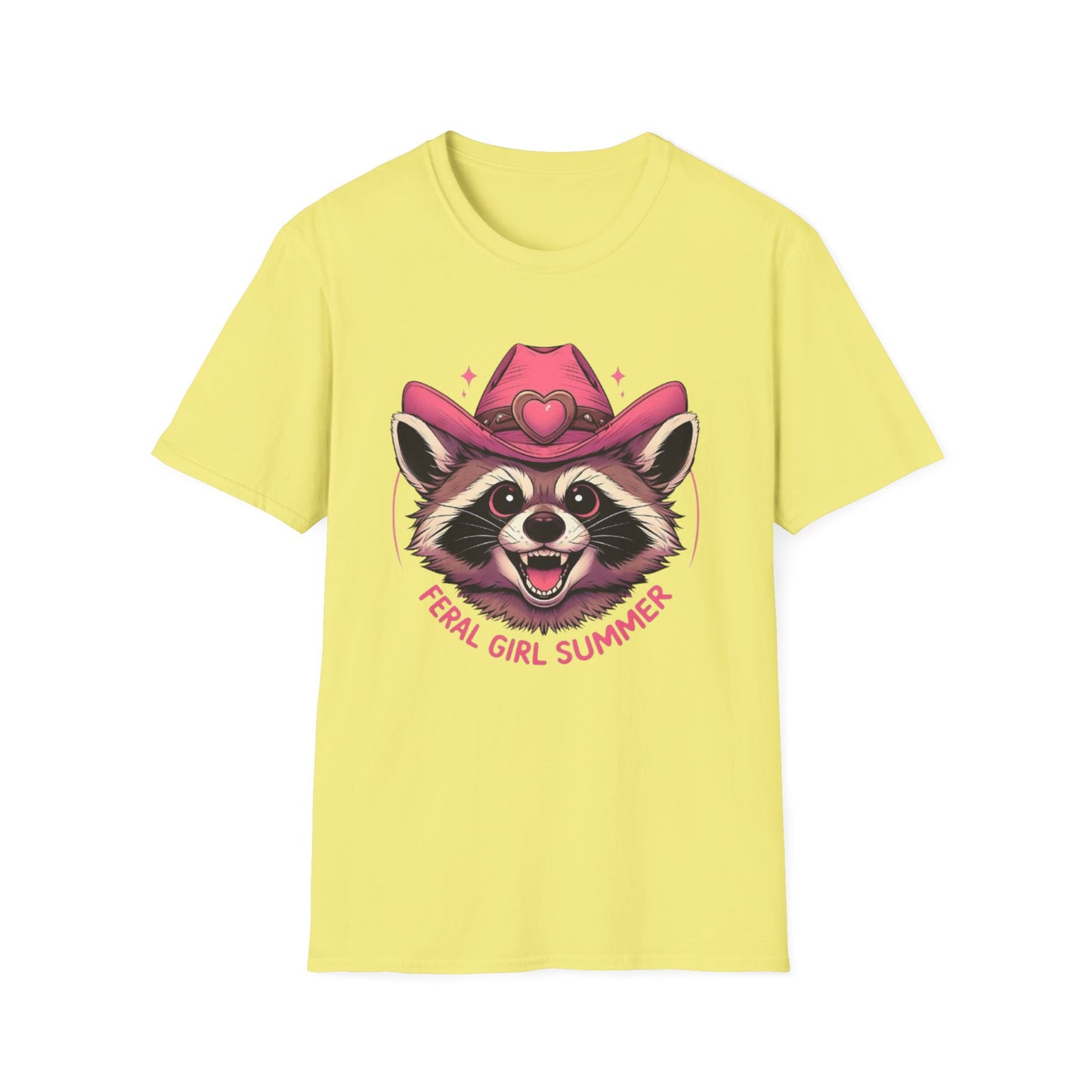 Summer- Feral Girl Summer T-Shirt Cornsilk Printify T-Shirt Rhythm & Drip Apparel