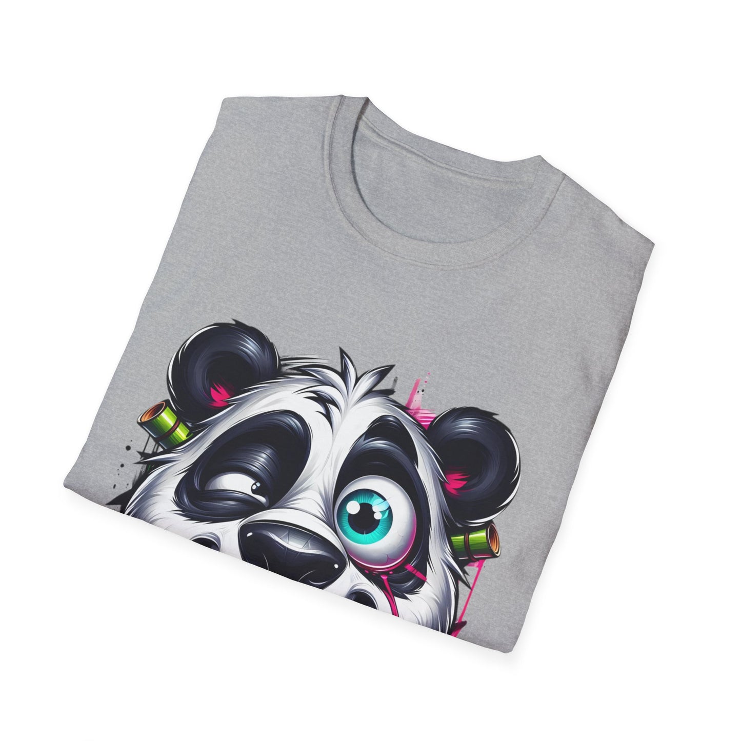 Vibrant Panda Graphic Tee Printify T-Shirt Rhythm & Drip Apparel
