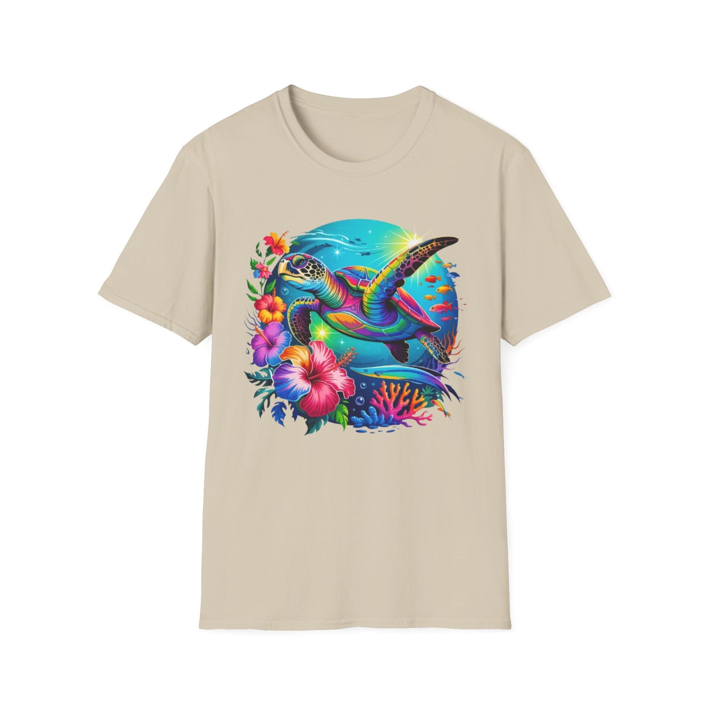 Summer- Marine Life T-Shirt Sand Printify T-Shirt Rhythm & Drip Apparel
