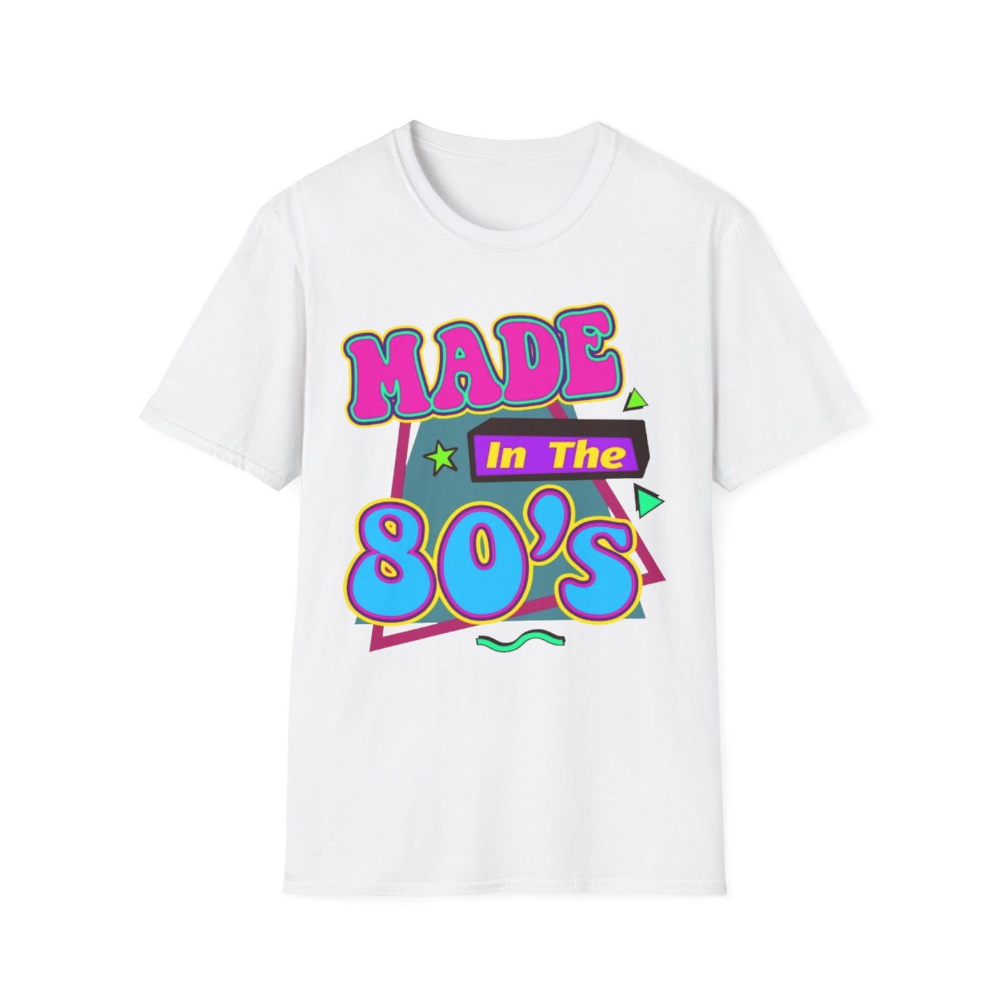 80s Retro 80's Made T-Shirt White Printify T-Shirt Rhythm & Drip Apparel