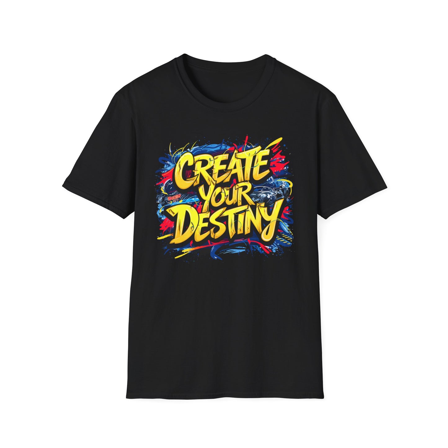 Create Your Destiny T-Shirt Black Printify T-Shirt Rhythm & Drip Apparel