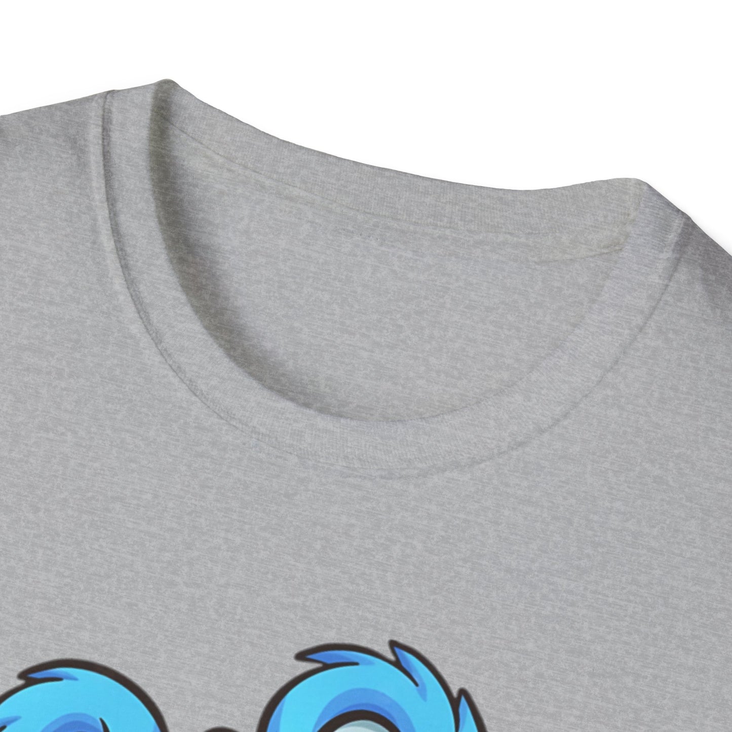 Blue Cartoon Bear T-Shirt Printify T-Shirt Rhythm & Drip Apparel