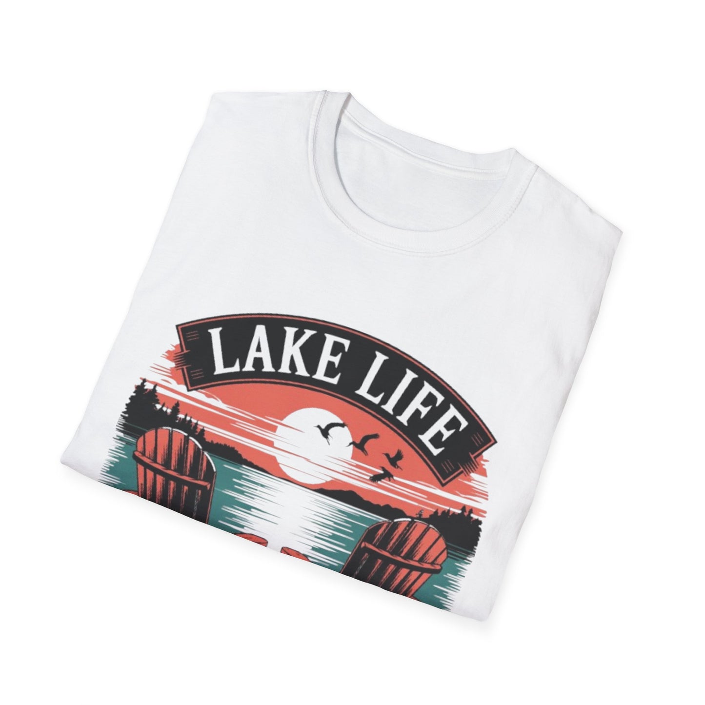 Summer- Lake Life T-Shirt Printify T-Shirt Rhythm & Drip Apparel
