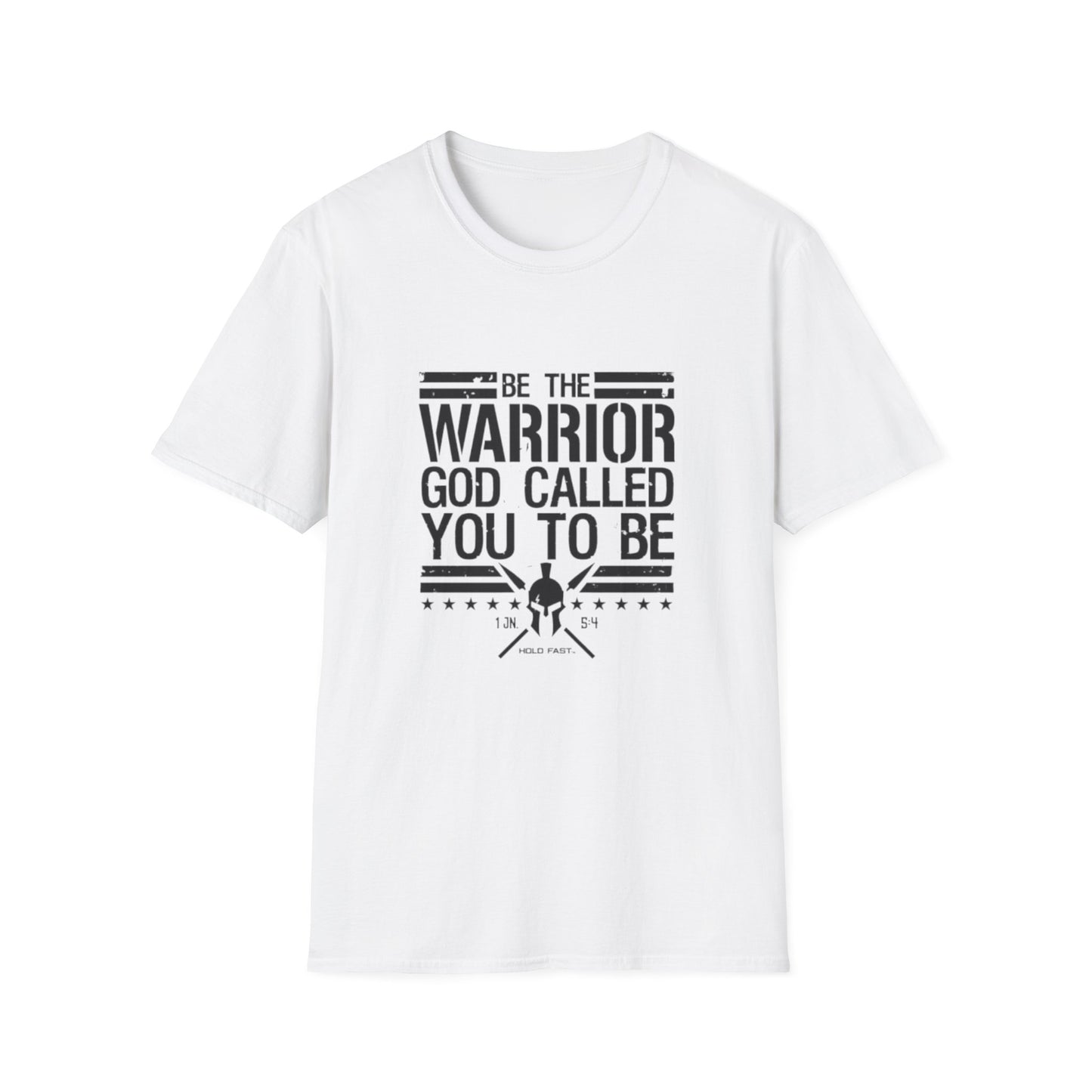 Warrior Faith Unisex Softstyle T-Shirt Printify T-Shirt Rhythm & Drip Apparel