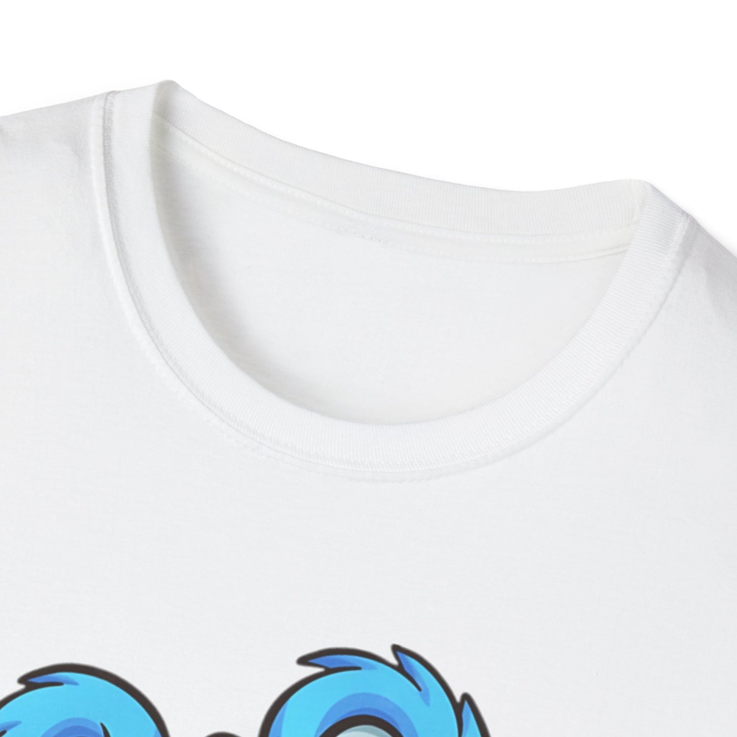 Blue Cartoon Bear T-Shirt Printify T-Shirt Rhythm & Drip Apparel