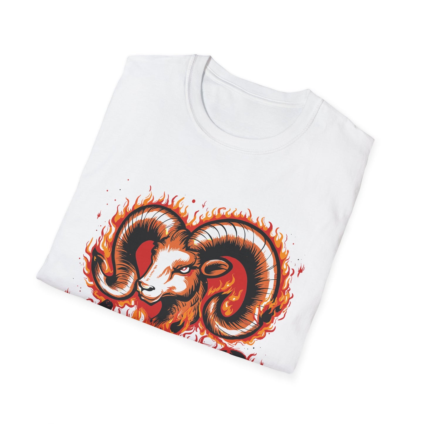 Aries Zodiac T-Shirt Printify T-Shirt Rhythm & Drip Apparel