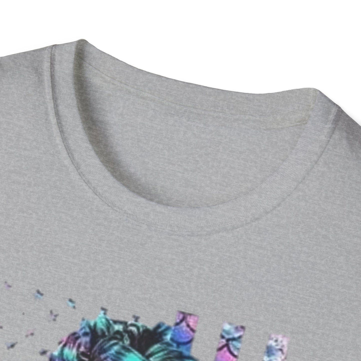 Vibrant Skull Flag Graphic T-Shirt Printify T-Shirt Rhythm & Drip Apparel