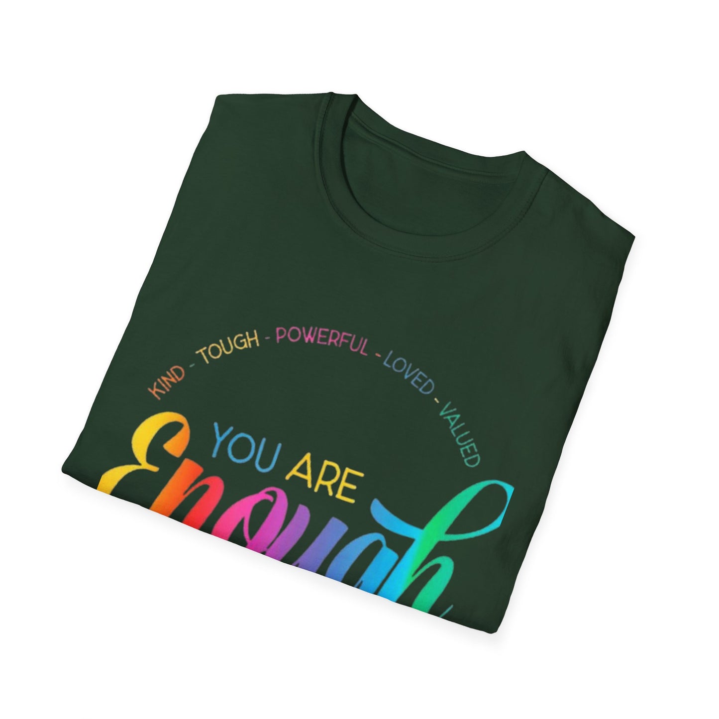 You Are Enough Tee Printify T-Shirt Rhythm & Drip Apparel