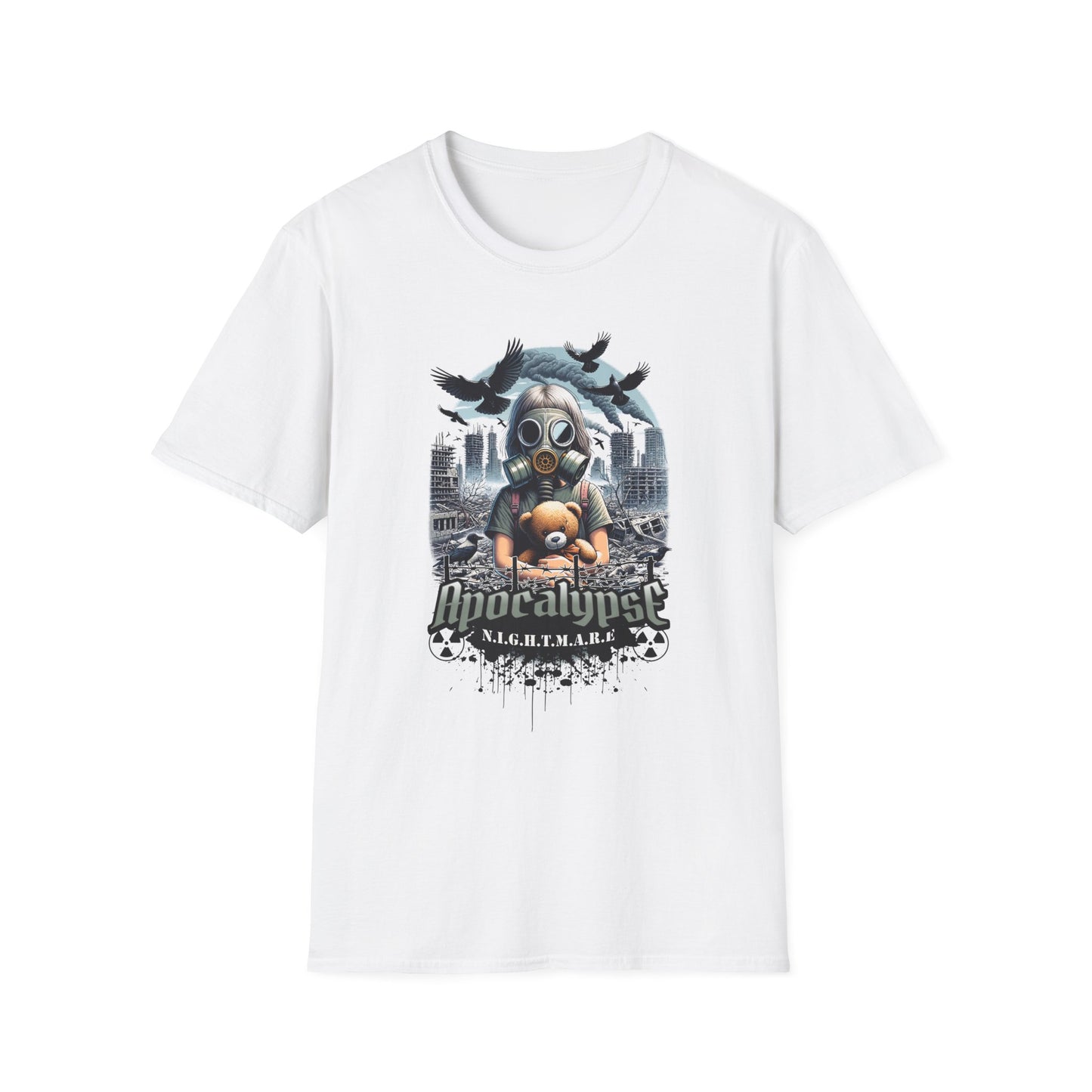 Apocalypse T-Shirt White Printify T-Shirt Rhythm & Drip Apparel