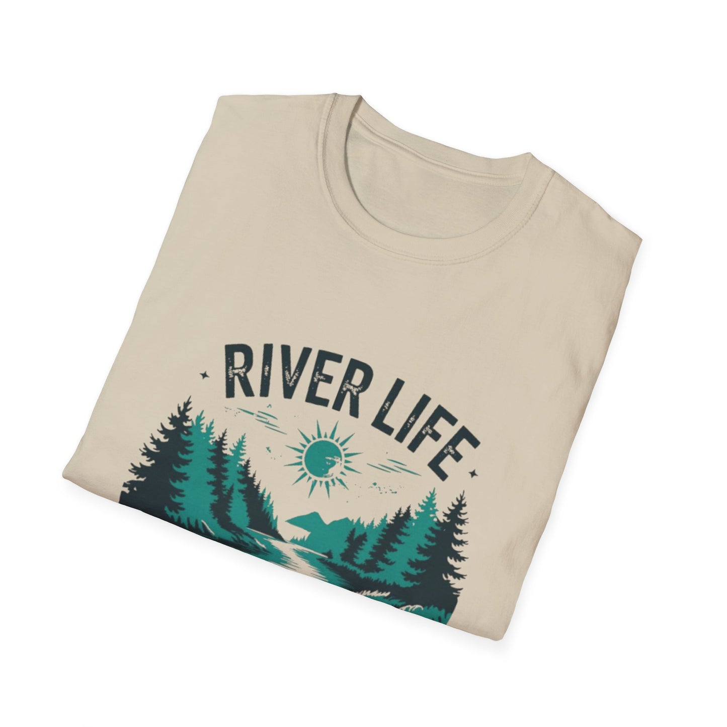 Summer- River Life Graphic T-Shirt Printify T-Shirt Rhythm & Drip Apparel