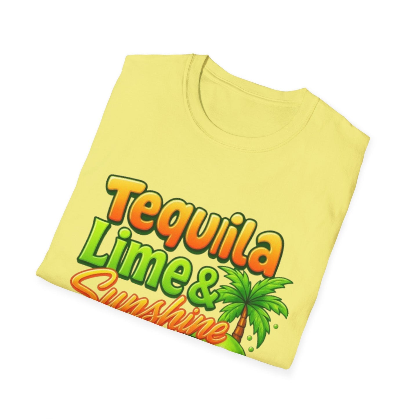 Summer- Tequila Lime & Sunshine Printify T-Shirt Rhythm & Drip Apparel