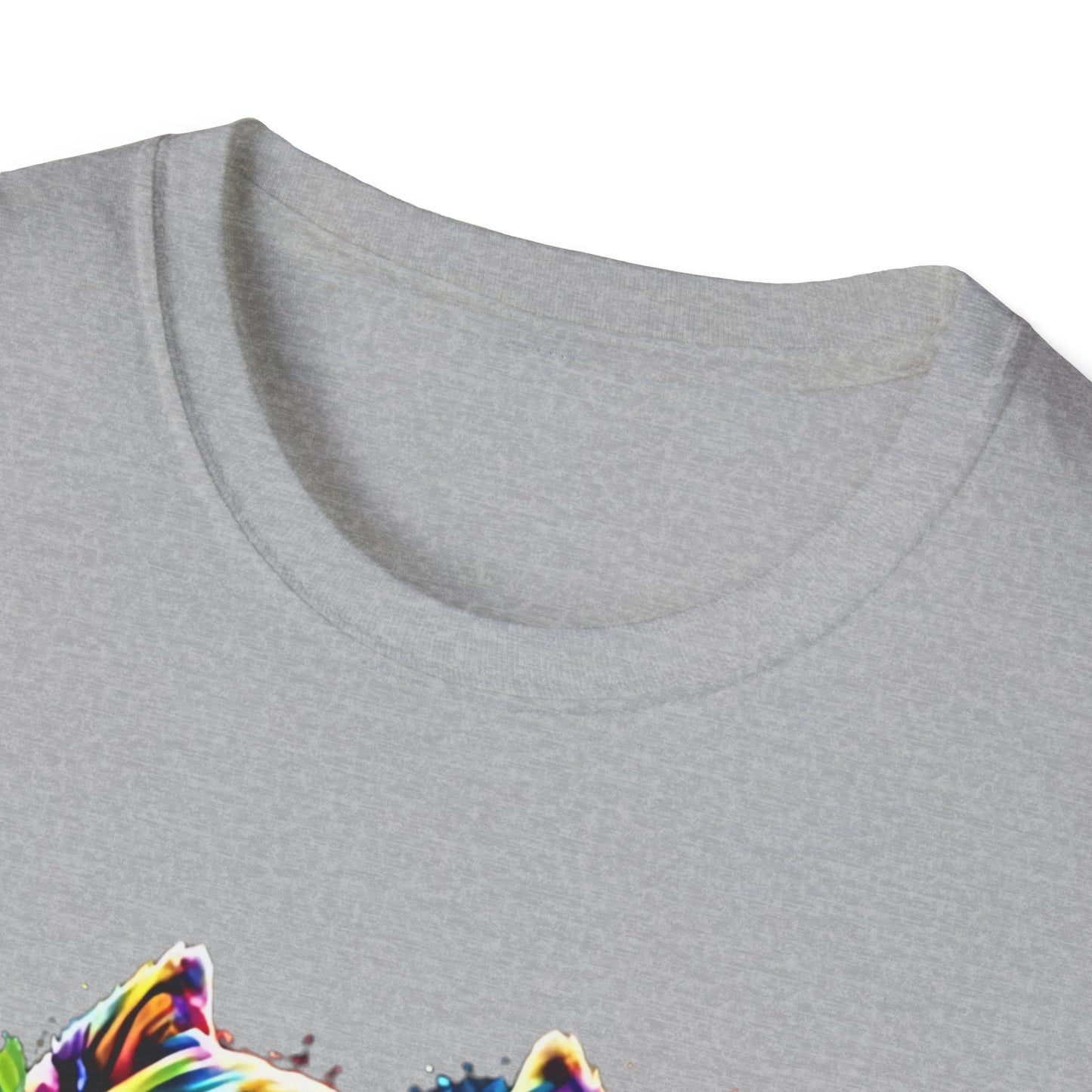 Vibrant Pitbull T-Shirt Printify T-Shirt Rhythm & Drip Apparel