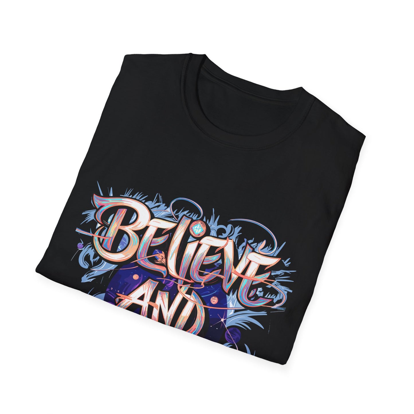 Believe and Achieve T-Shirt Printify T-Shirt Rhythm & Drip Apparel