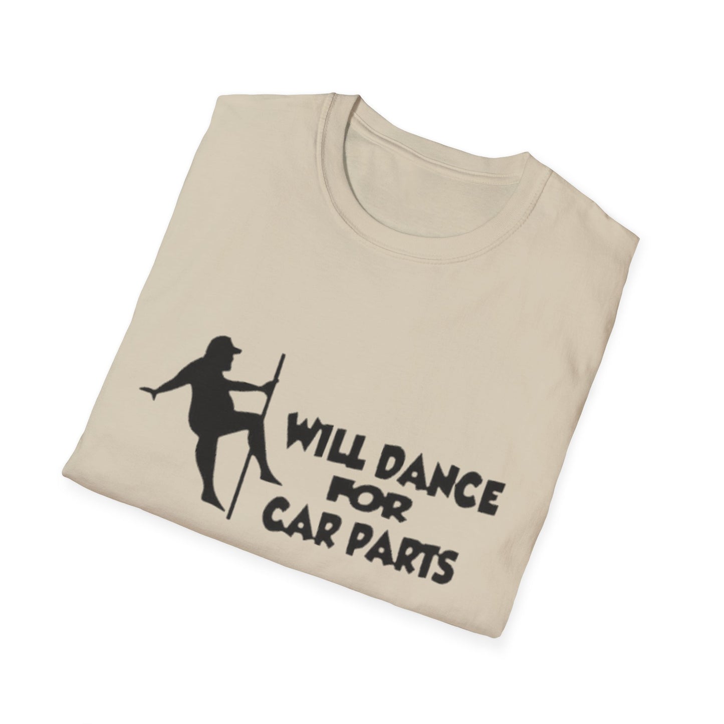 Will Dance For Car Parts T-Shirt Printify T-Shirt Rhythm & Drip Apparel