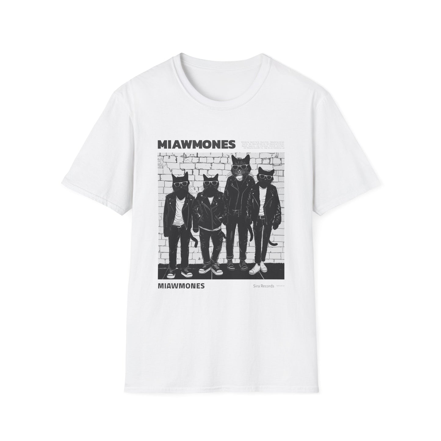 Music- Miawmone T-Shirt White Printify T-Shirt Rhythm & Drip Apparel
