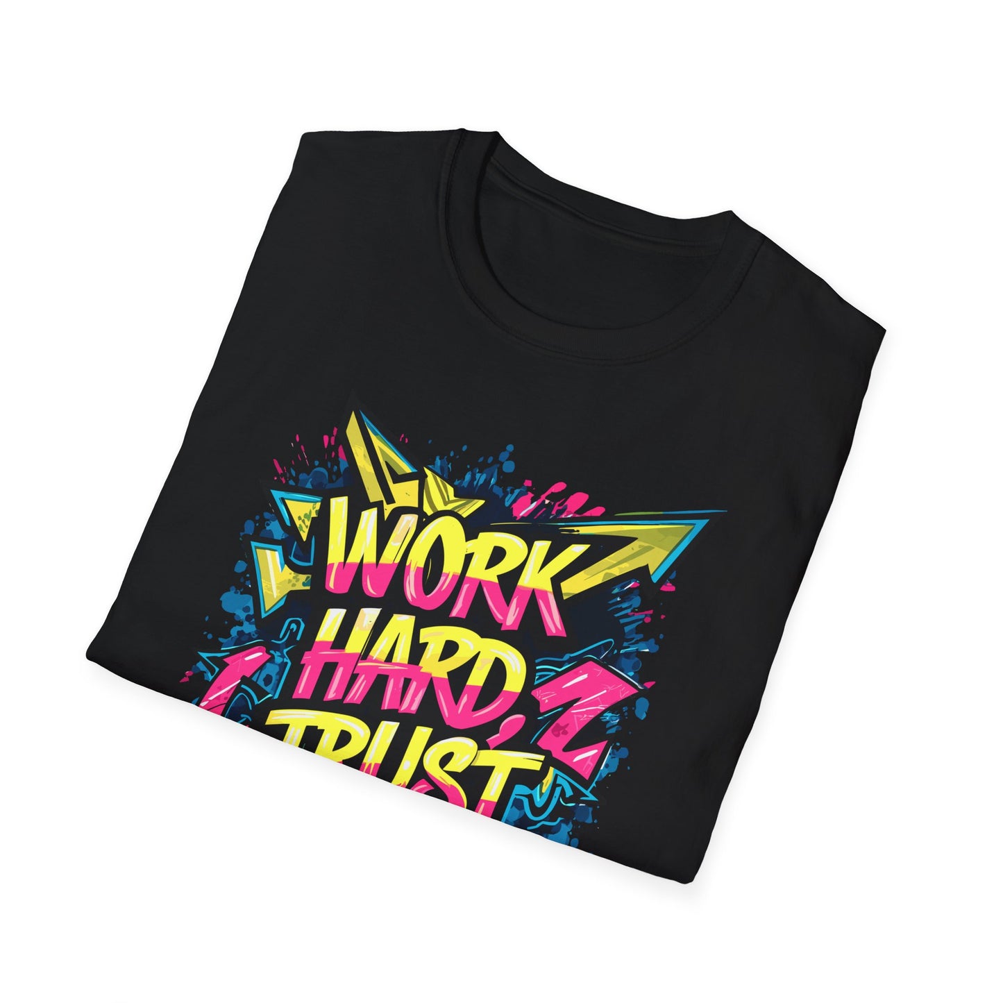 Work Hard Trust Yourself T-Shirt Printify T-Shirt Rhythm & Drip Apparel