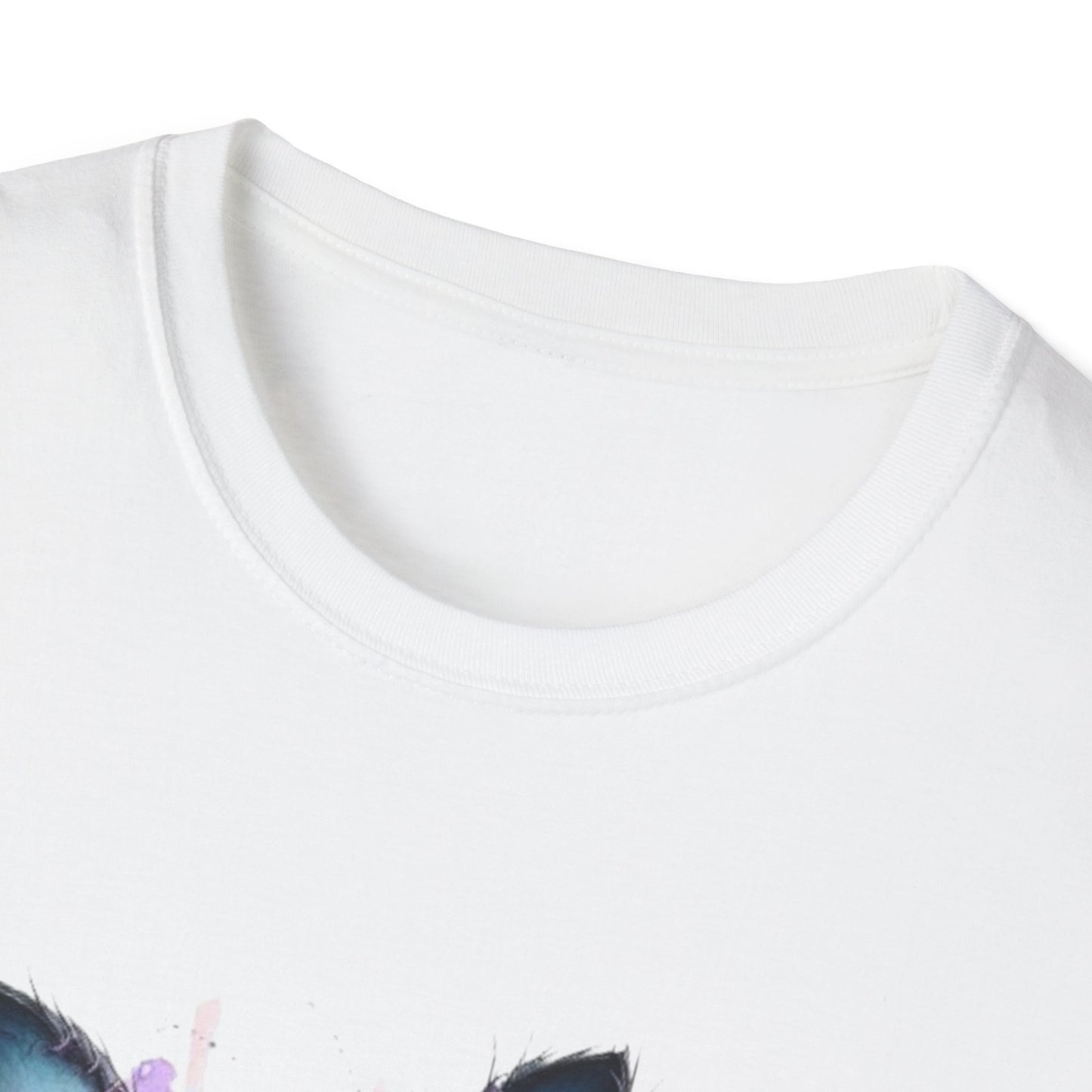 Cute Gothic Bunny Unisex T-Shirt | Softstyle Tee for Halloween & Casual Wear