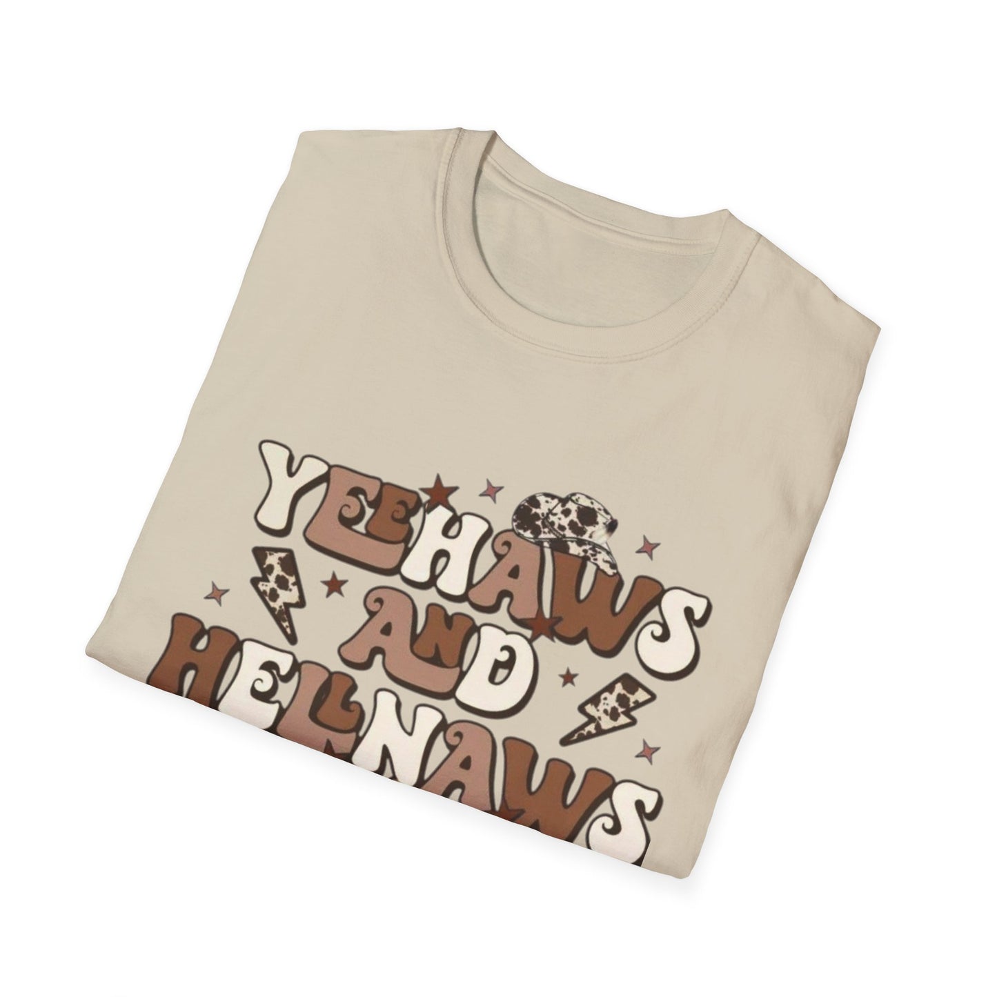 Yeehaws and Hellnaws T-Shirt Printify T-Shirt Rhythm & Drip Apparel