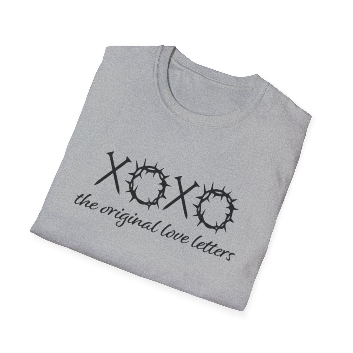 XOXO Love Letters Christian T-Shirt Printify T-Shirt Rhythm & Drip Apparel