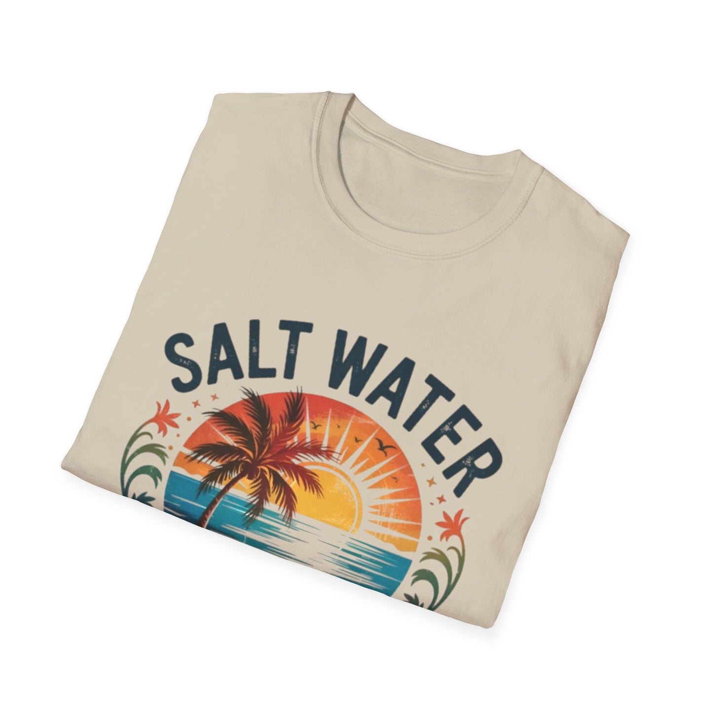Summer- Sunshine & Salt Water T-Shirt Printify T-Shirt Rhythm & Drip Apparel