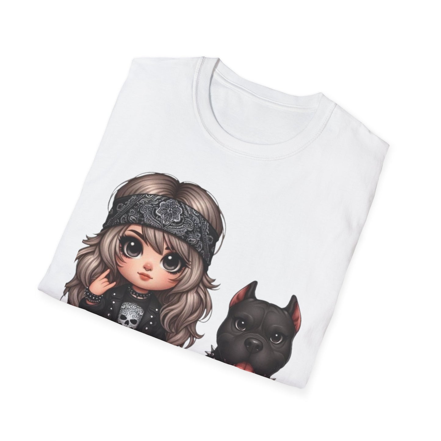 A Girl And Her Dog 4 T-Shirt Printify T-Shirt Rhythm & Drip Apparel