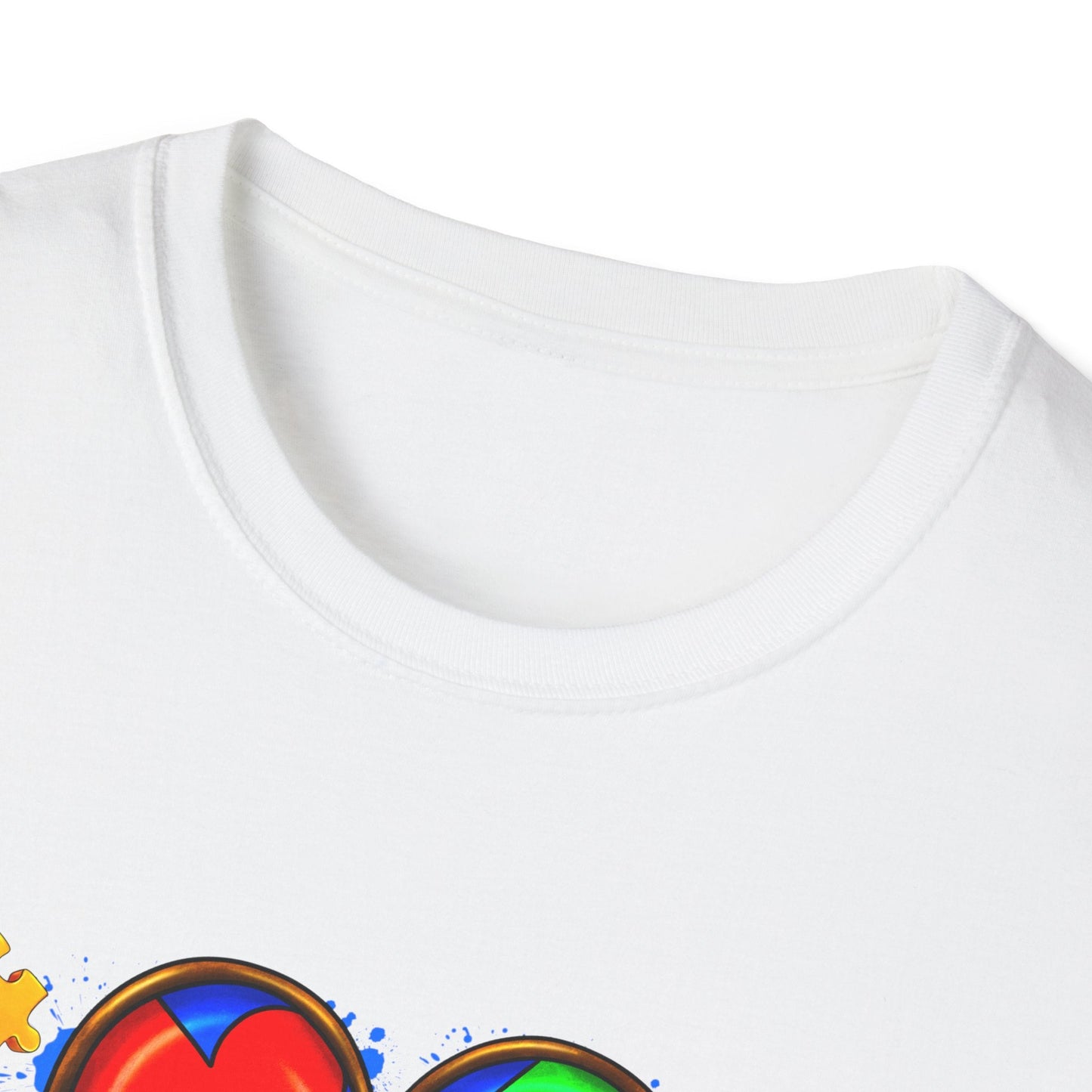 Autism Puzzle Heart T-Shirt Printify T-Shirt Rhythm & Drip Apparel