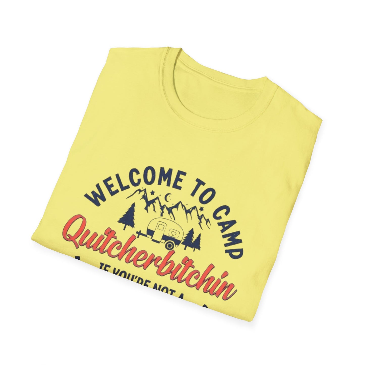 Welcome to Camp T-Shirt Printify T-Shirt Rhythm & Drip Apparel