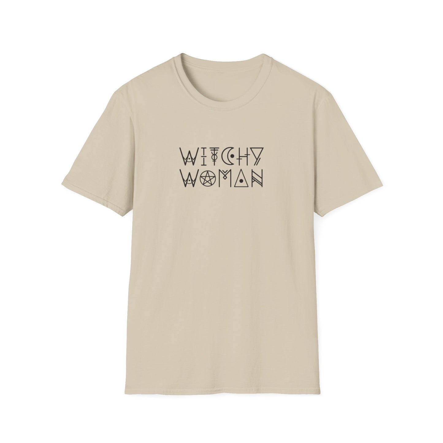 Witchy Woman T-Shirt Sand Printify T-Shirt Rhythm & Drip Apparel
